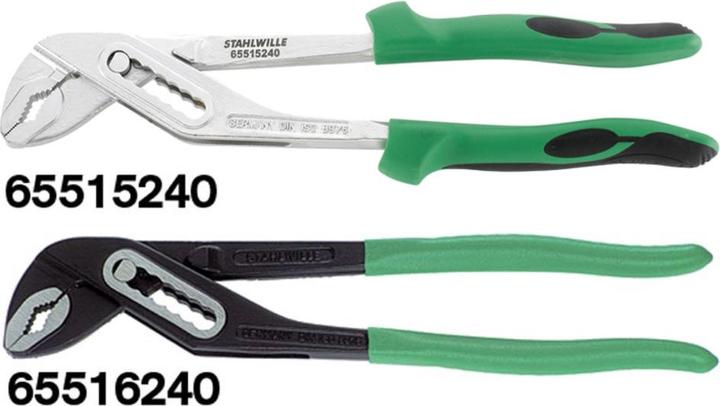Actual product image Stahlwille 6551 Water pump pliers 300 mm, head black lacquered (300 mm)