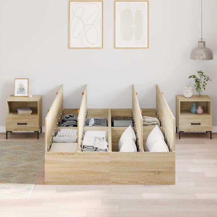 Actual product image vidaXL Aufbewahrungsbettgestell (120 x 200 cm)