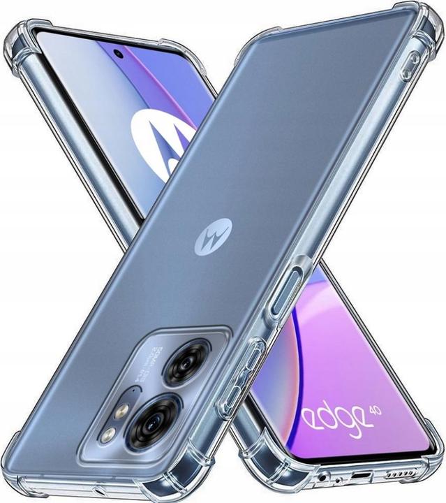 Immagine prodotto Screenguard Motorola Edge 40 Custodia Crystal Soft Airbag Bumper (Motorola Edge 40)
