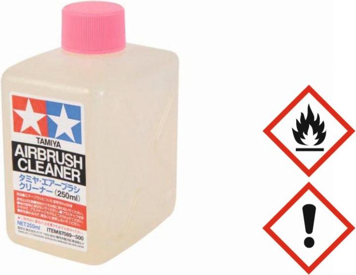 Actual product image Tamiya Airbrush cleaner acrylic 250ml