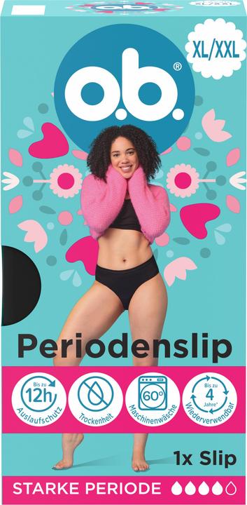 Produktbild o.b. Periodenslip XL/XXL 1 Stück (XL)