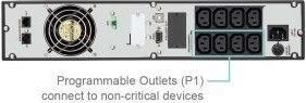 Image du produit Fortron UPS Clippers RT 1kVA (1000 VA, 1000 W, Double convertisseur en ligne Onduleur)