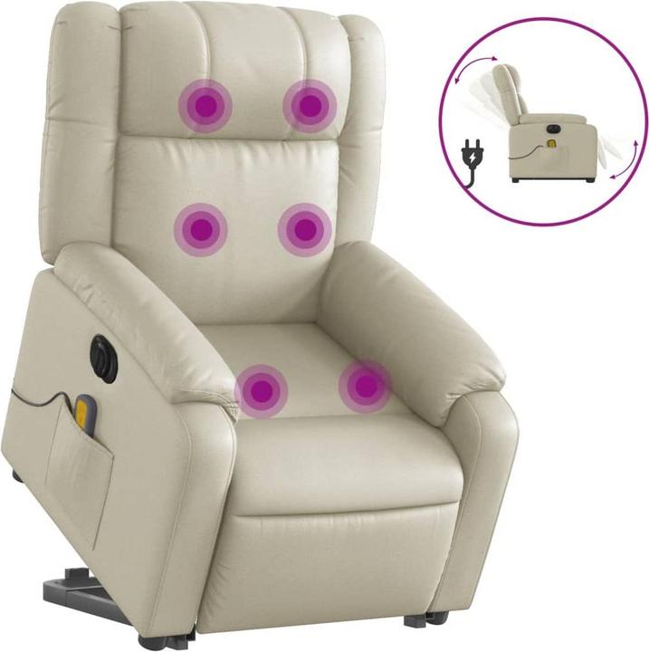 Image du produit vidaXL Massagesessel mit Aufstehhilfe