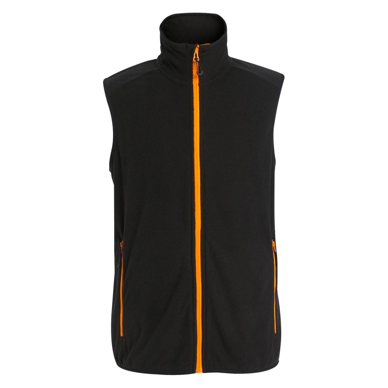 Regatta, Herren, Westen, Navigate Fleece Bodywarmer, Mehrfarbig, Schwarz