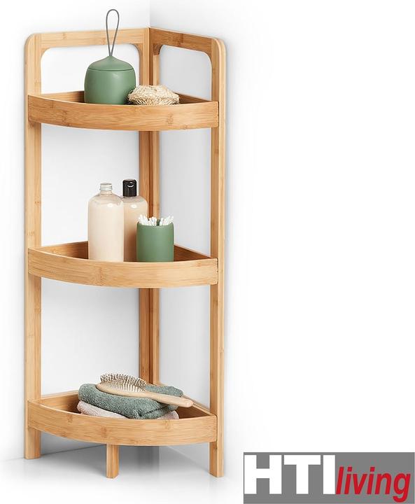 Produktbild HTI-Living Eckregal (29 x 29 x 85 cm)