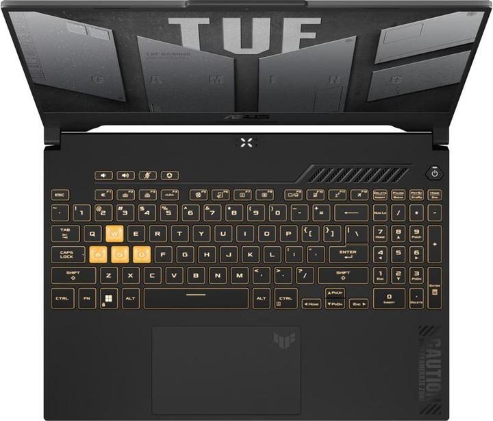 Produktbild ASUS TUF Gaming F15 FX507ZI4-I7161W i7-12700H 15.6 FHD Value IPS-level 144Hz 250nits AG 16GB DDR5 (15.59", 1000 GB, 16 GB, Intel Core i7-12700H)