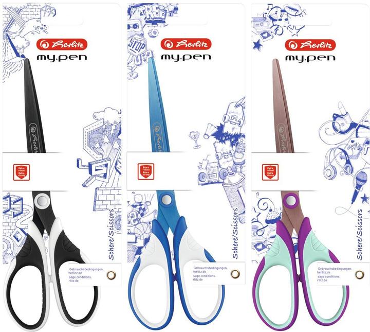 Herlitz Universalschere my.pen sortiert (17 cm)