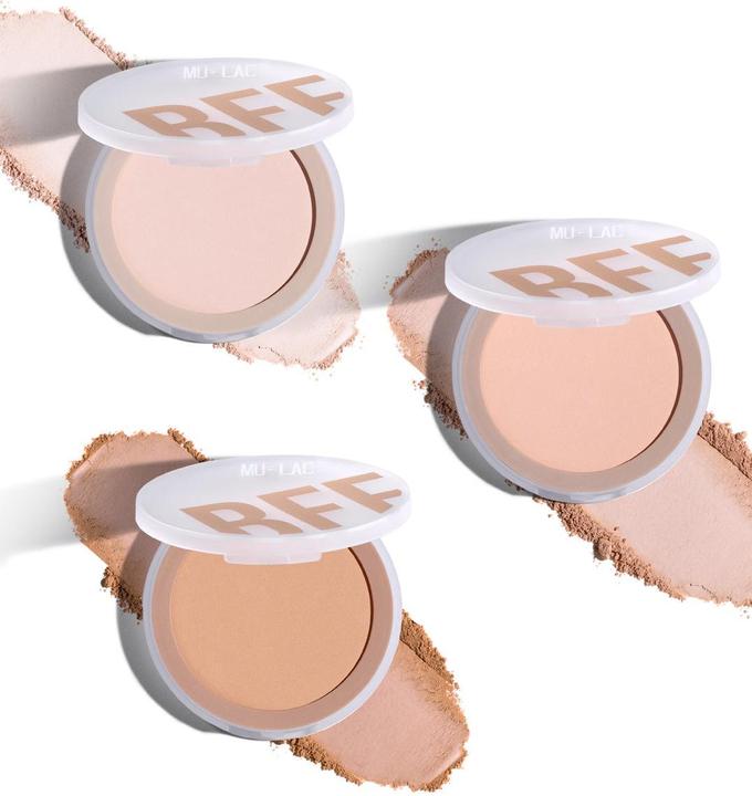 Actual product image Mulac Mu Lac Pressed Powder - A Perfect Finishing Touch For Your Makeup (01)