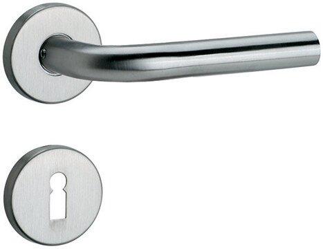 Actual product image Nickal lever handle sets (Door set)