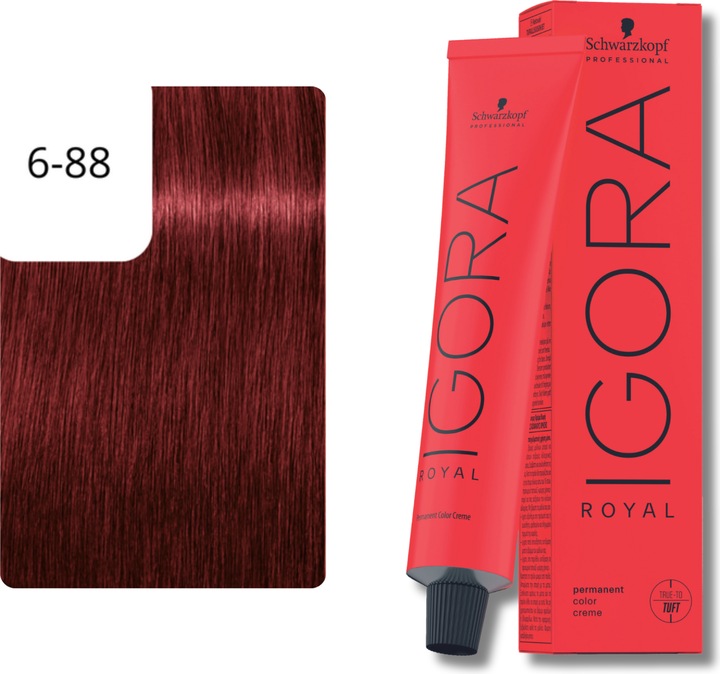 Produktbild Schwarzkopf Professional Igora Royal (6-88 Dunkelblond Rot Extra)