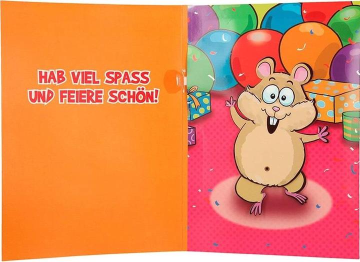 Actual product image Depesche Music card Happy Birthday! (1 pcs.)