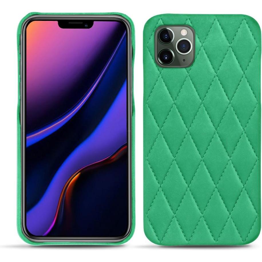 Thumbnail - Noreve Lederschutzhülle (Apple iPhone 11 Pro), Smartphone Hülle, Grün