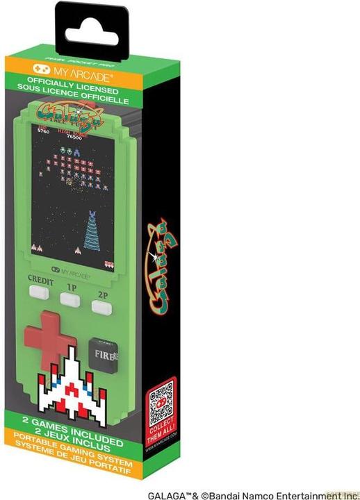 Produktbild MyArcade My Arcade Pixel Pocket Pro Galaga Portable Gaming System