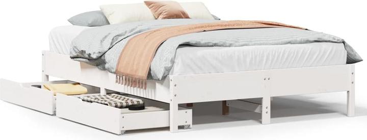 Actual product image vidaXL Bettgestell (140 x 190 cm)