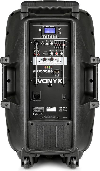 Actual product image Vonyx PA system AP1500PA (Active, 1x 800 W)