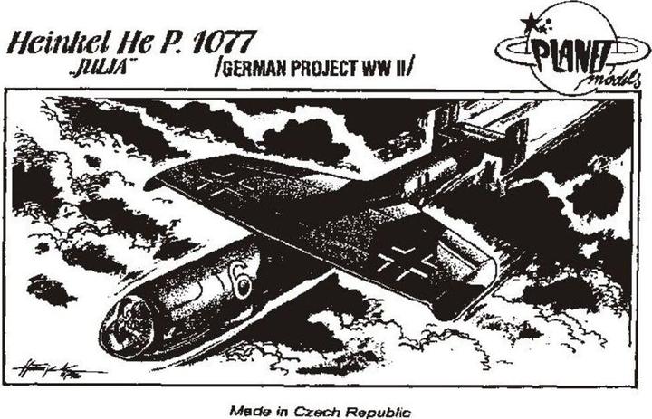 Produktbild Planet Models Heinkel He P 1077 Julia