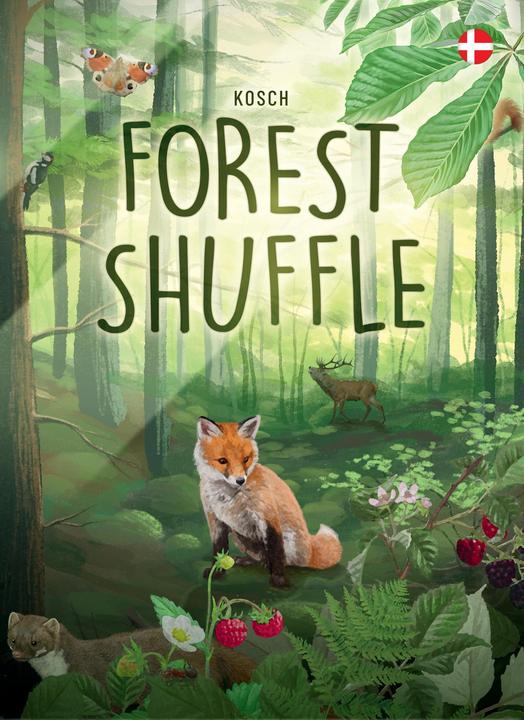 Produktbild Vennerød Forest Shuffle (LK0175DK) (Dänisch, 2 - 5 Spieler)