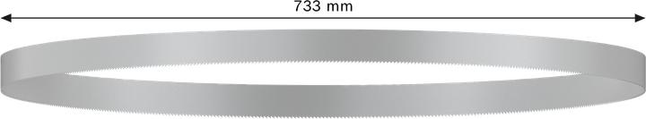 Actual product image Bosch Professional Zubehör PRO CB2824 Bandsaw blade, 733 mm, 2 pcs.