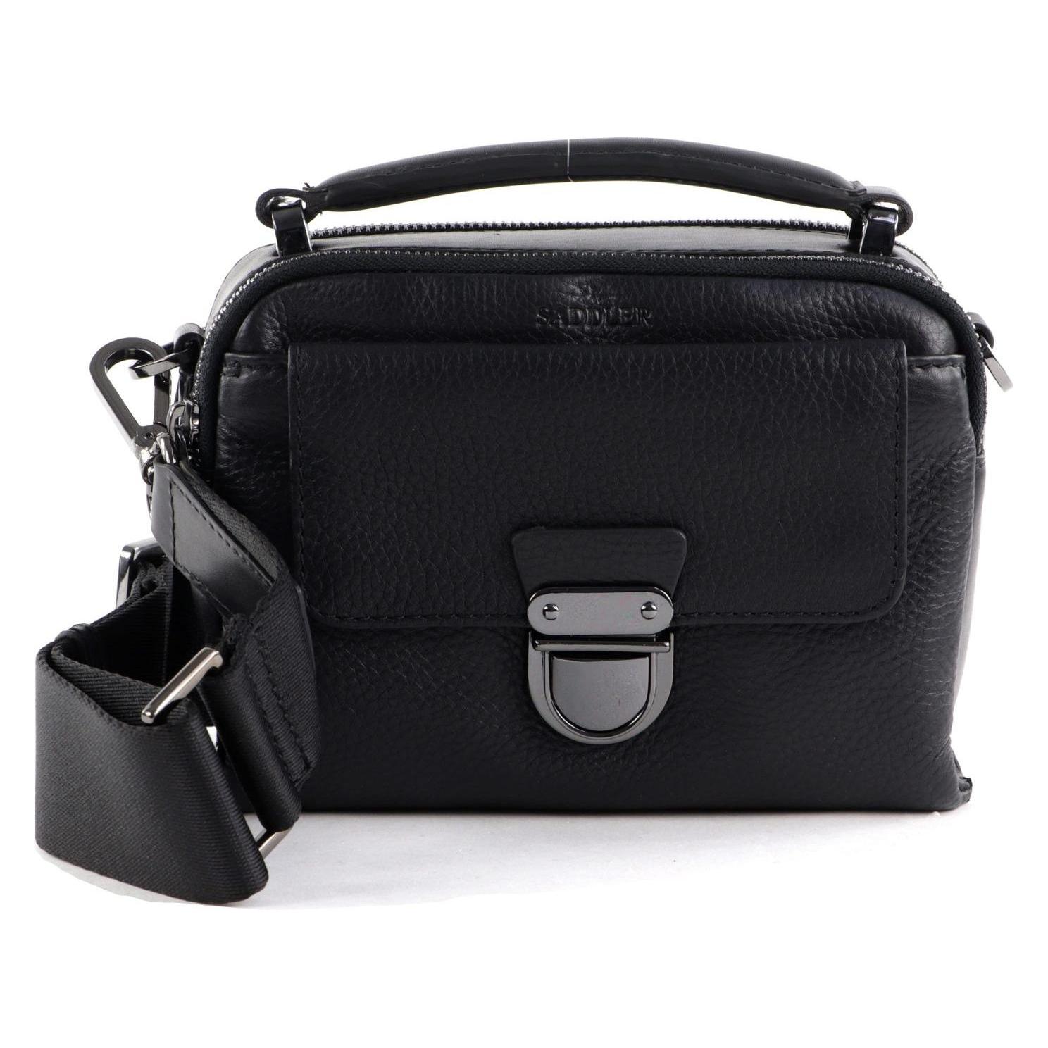 Saddler, Damen, Handtasche, Neptune, Schwarz