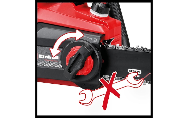 Actual product image Einhell GP-LC 36/40 Li BL-Solo cordless chainsaw (Battery chain saw)