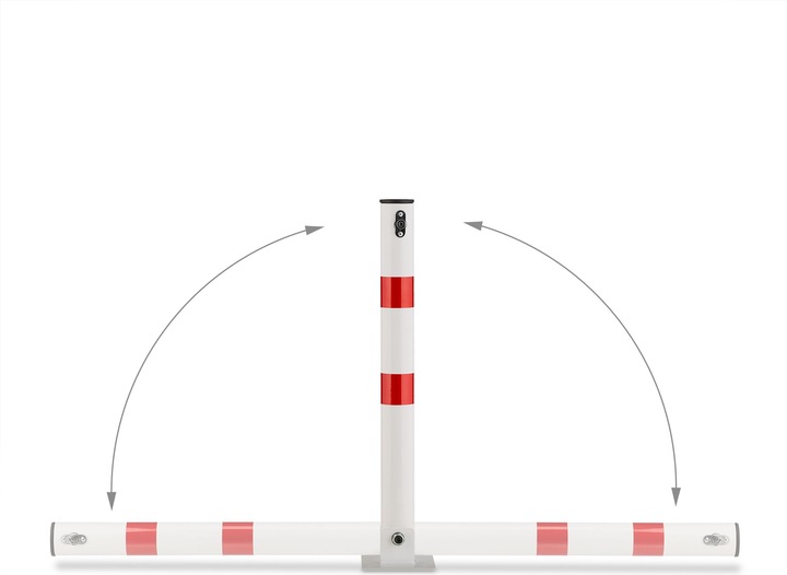 Actual product image Relaxdays Barrier posts