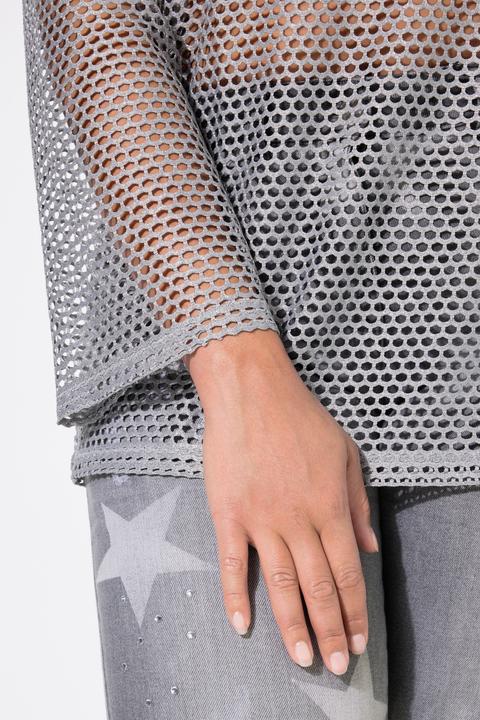 Immagine prodotto Angel of Style Pullover, Lochstrick, Metallic-Effekt (58)
