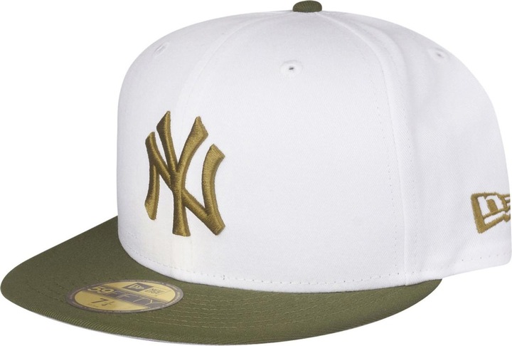 Actual product image New Era 59Fifty Fitted Cap - New York Yankees white - 7 1/4 (7 1/4)