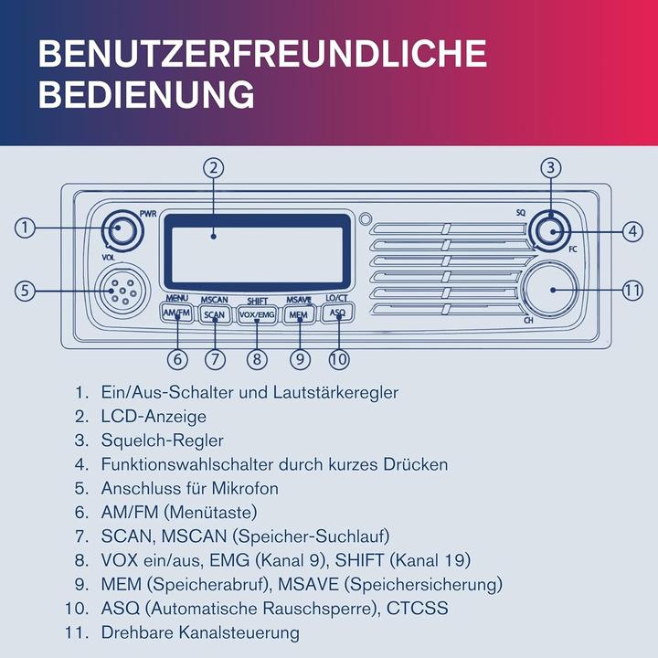 Immagine prodotto Albrecht AE 6491 NFC (10 km)