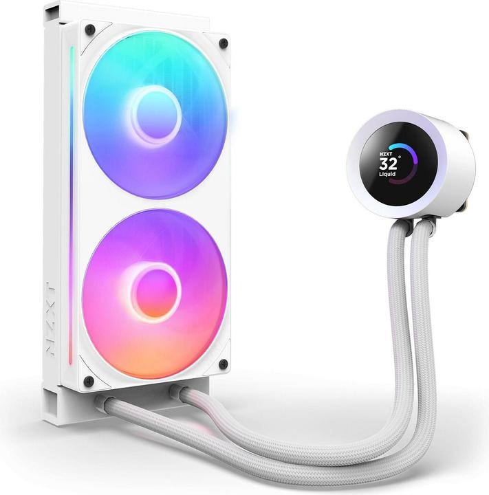 Actual product image NZXT Kraken Plus RGB 240 (weiss)