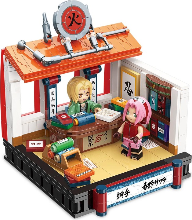 Actual product image Qman Diorama office of the Hokage