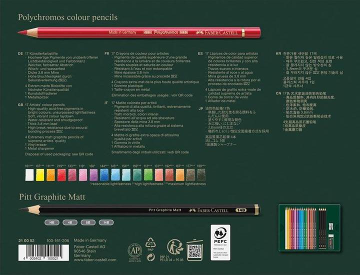 Produktbild Faber-Castell Polychromos & Pitt Graphite (21x)