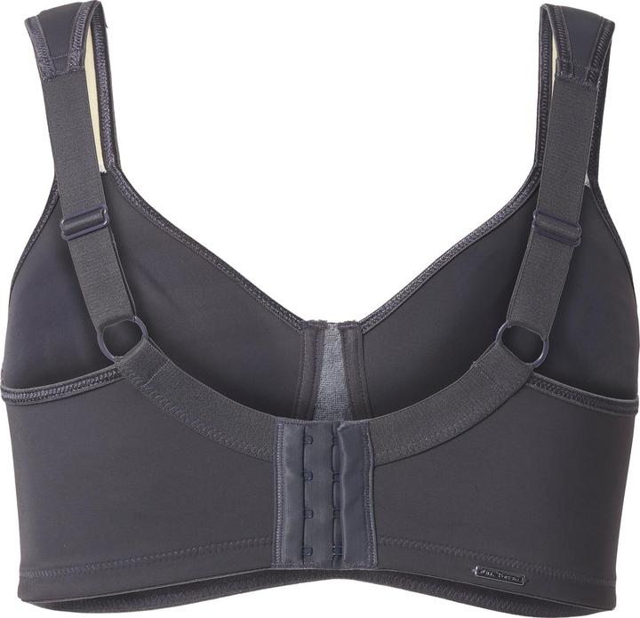 Actual product image Ulla Popken Satin Trim Wirefree Stretch Microfiber Wellness Bra (105 D)