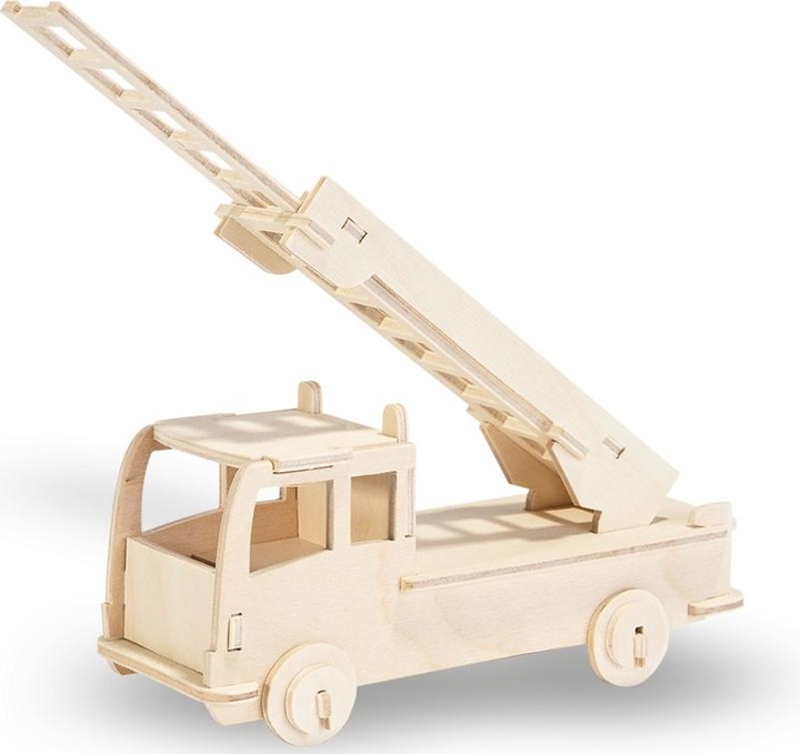 Actual product image Pebaro Wooden fire engine kit