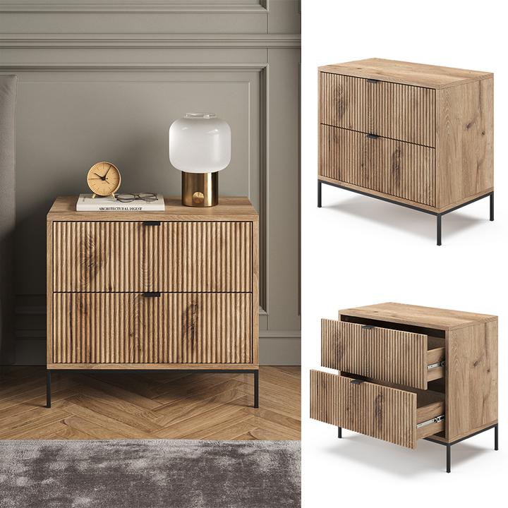 Immagine prodotto Vicco Eliza con 2 cassetti (66 x 36 x 60 cm)