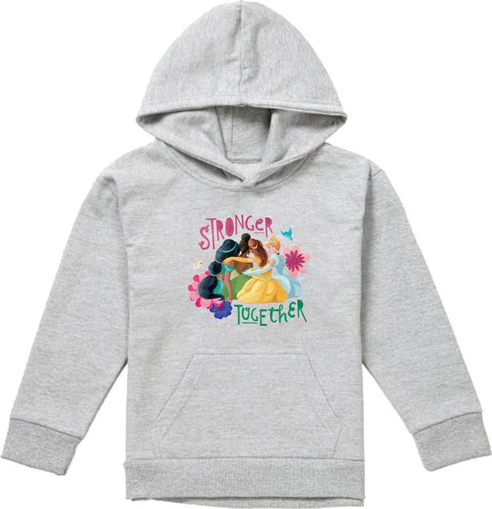 Produktbild Disney Princess Stronger Together Kapuzenpullover meliert (128)