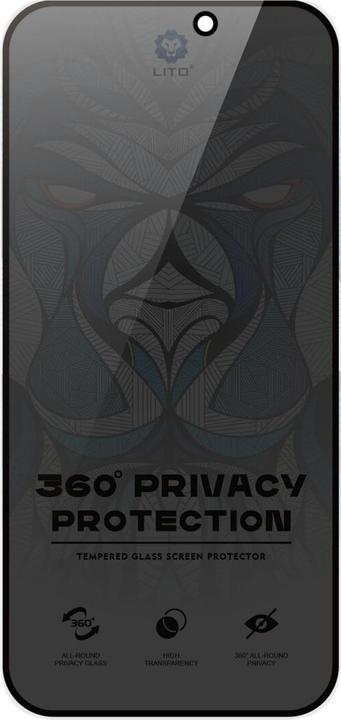 Produktbild Lito Panzerglas Privacy (1 Stk., Apple iPhone 13, Apple iPhone 13 Pro, Apple iPhone 14)