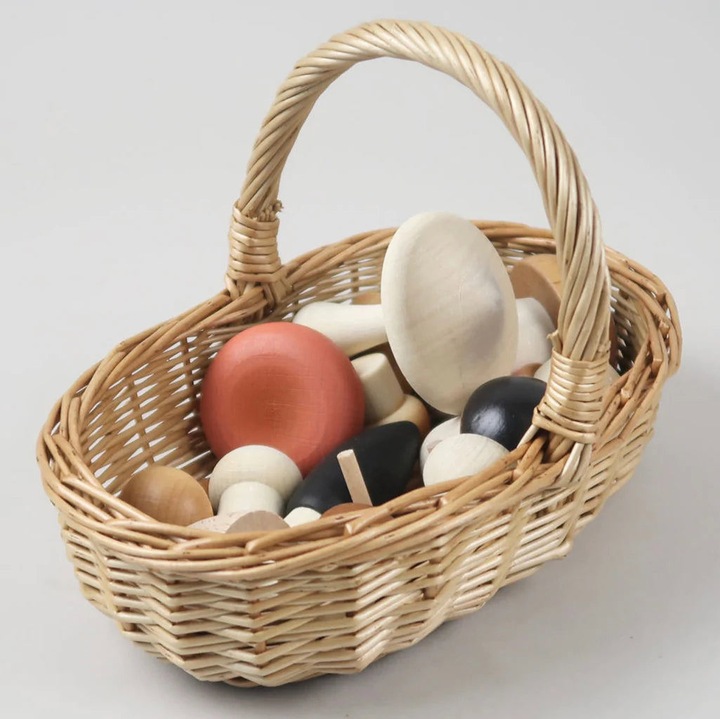 Produktbild Moon Picnic Holzpilze 15-er Set im Korb