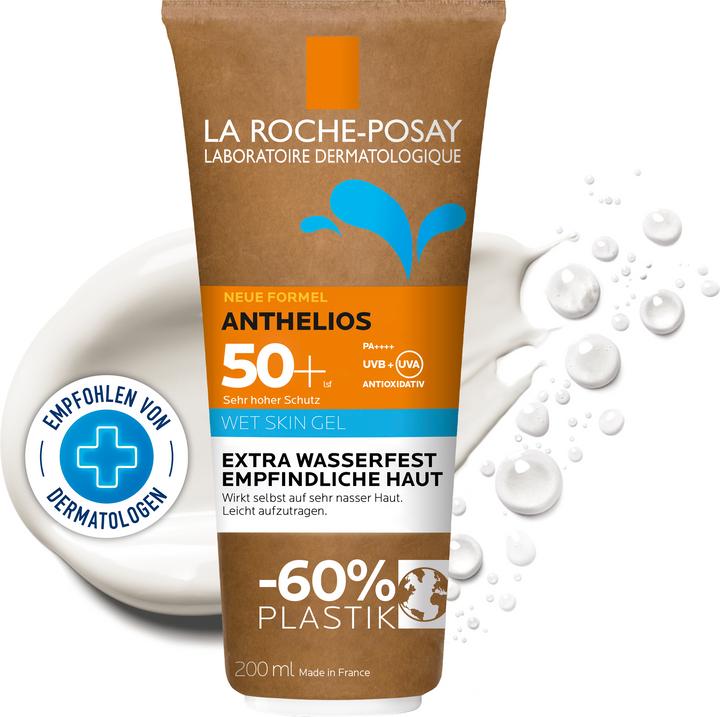 Immagine prodotto La Roche Posay Anthelios Pelle Umida Adulti SPF50+ Eco Tubo (Gel solare, SPF 50+, 200 ml, 213 g)