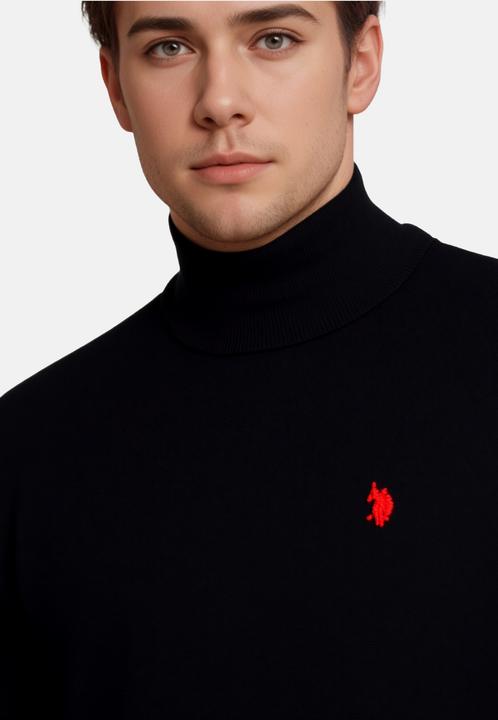 Produktbild U.S. Polo Pullover Rollkragen Feinstrick (L)