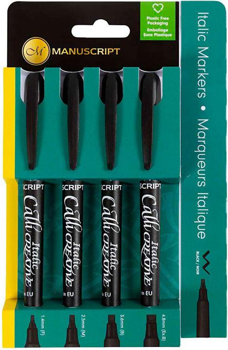 Creativ Company Kalligrafiestifte - 4 Stück. (4x)