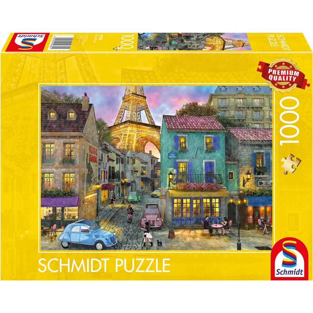 Schmidt Spiele In den Strassen von Paris 1000 Teile (1000 Teile)