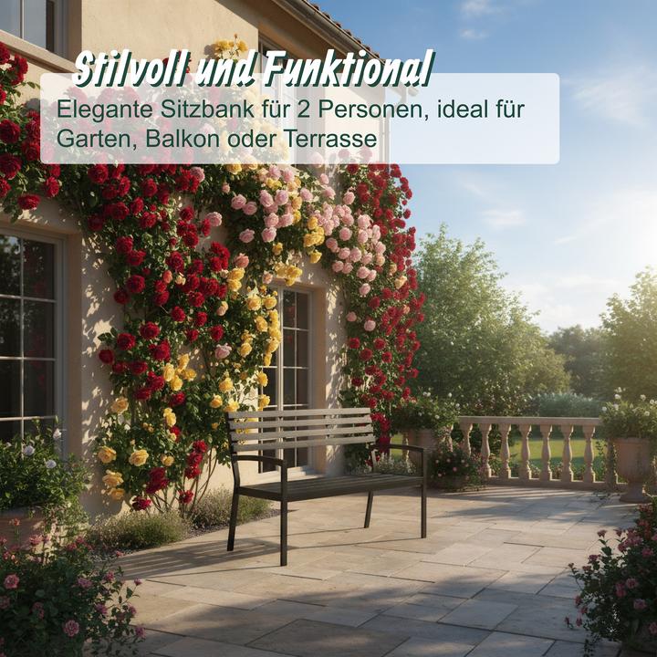 Image du produit Relaxdays banc jardin