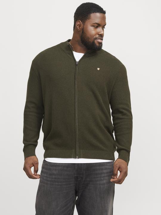 Produktbild Jack & Jones Plus Size Strickjacke Strickjacke (6XL)