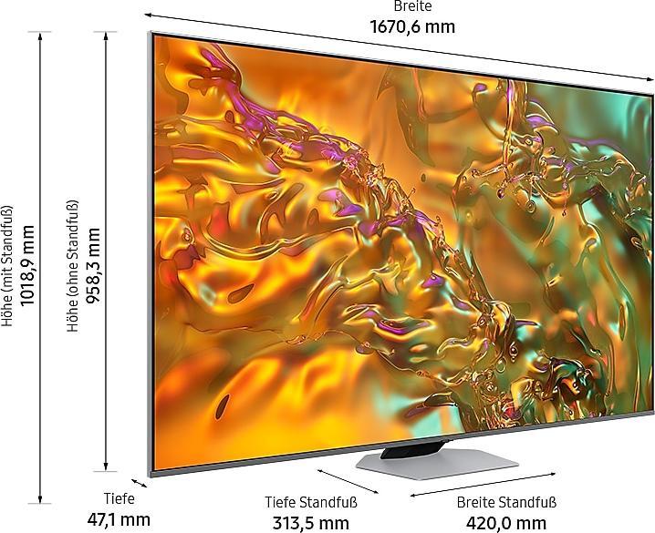 Immagine prodotto Samsung GQ75Q80DATXZG (75", Q80D, QLED, 4K, 2024)