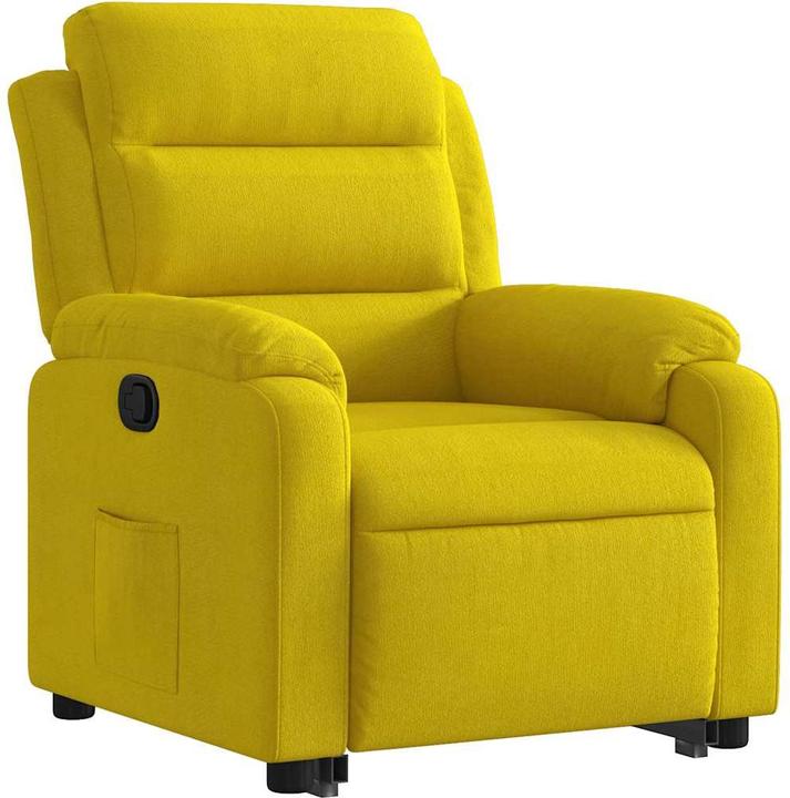Immagine prodotto VidaXL Poltrona reclinabile Poltrona ausiliaria Stand-up Poltrona TV Poltrona reclinabile in velluto giallo