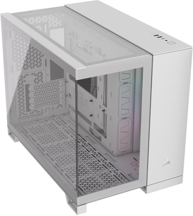 Image du produit Corsair Boîtier iCUE 2500X RGB Midi TG blanc (mATX)