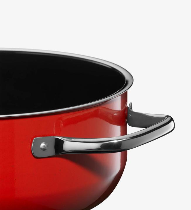 Produktbild WMF Bratentopf rot (18 cm, Bratpfanne, Edelstahl)