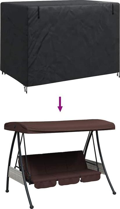 Produktbild vidaXL Hollywoodschaukel-Abdeckung