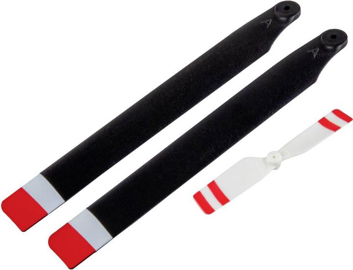 Immagine prodotto Amewi RC Helikopter MD500 Li-Po Akku 350mAh silber/rot