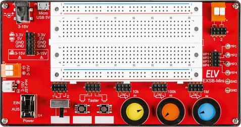 Produktbild ELV Experimentier-/Steckboard EXSB-Mini,Bausatz